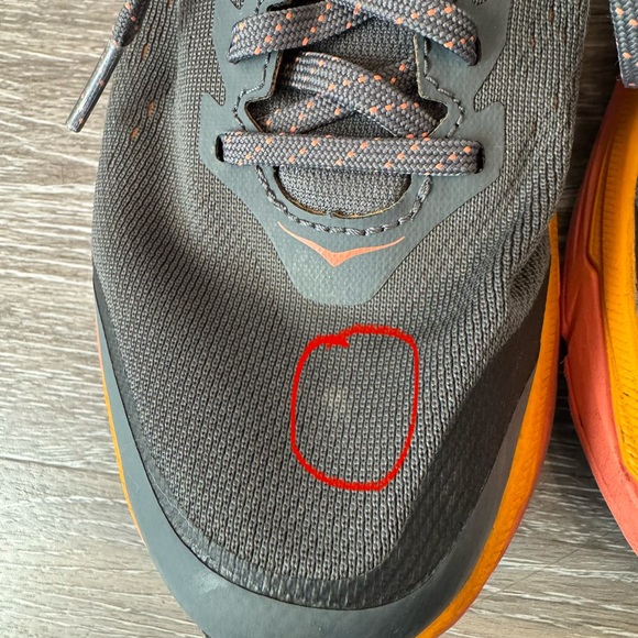 HOKA ONE ONE Women's Challenger ATR 6 Mesh Castlerock Camellia Trainers 8 D US - Picture 11 of 12